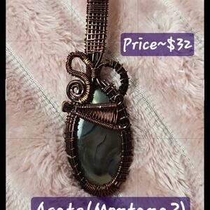 Handcrafted Wire Wrapped Pendant